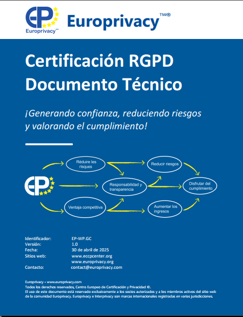 GDPR Certification – ECCP White Paper Preview